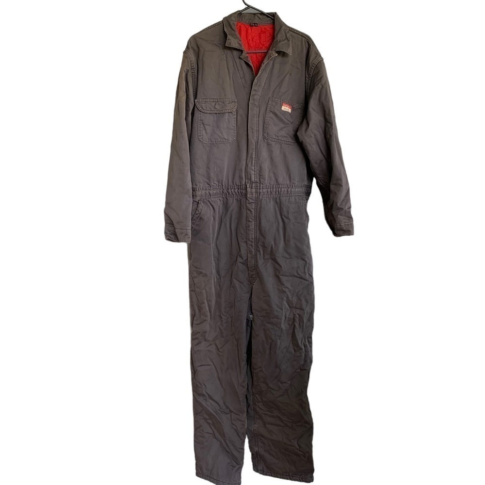 Big Mac Coveralls Penney's Vintage Lined Mechanic Shop Insulated Garage